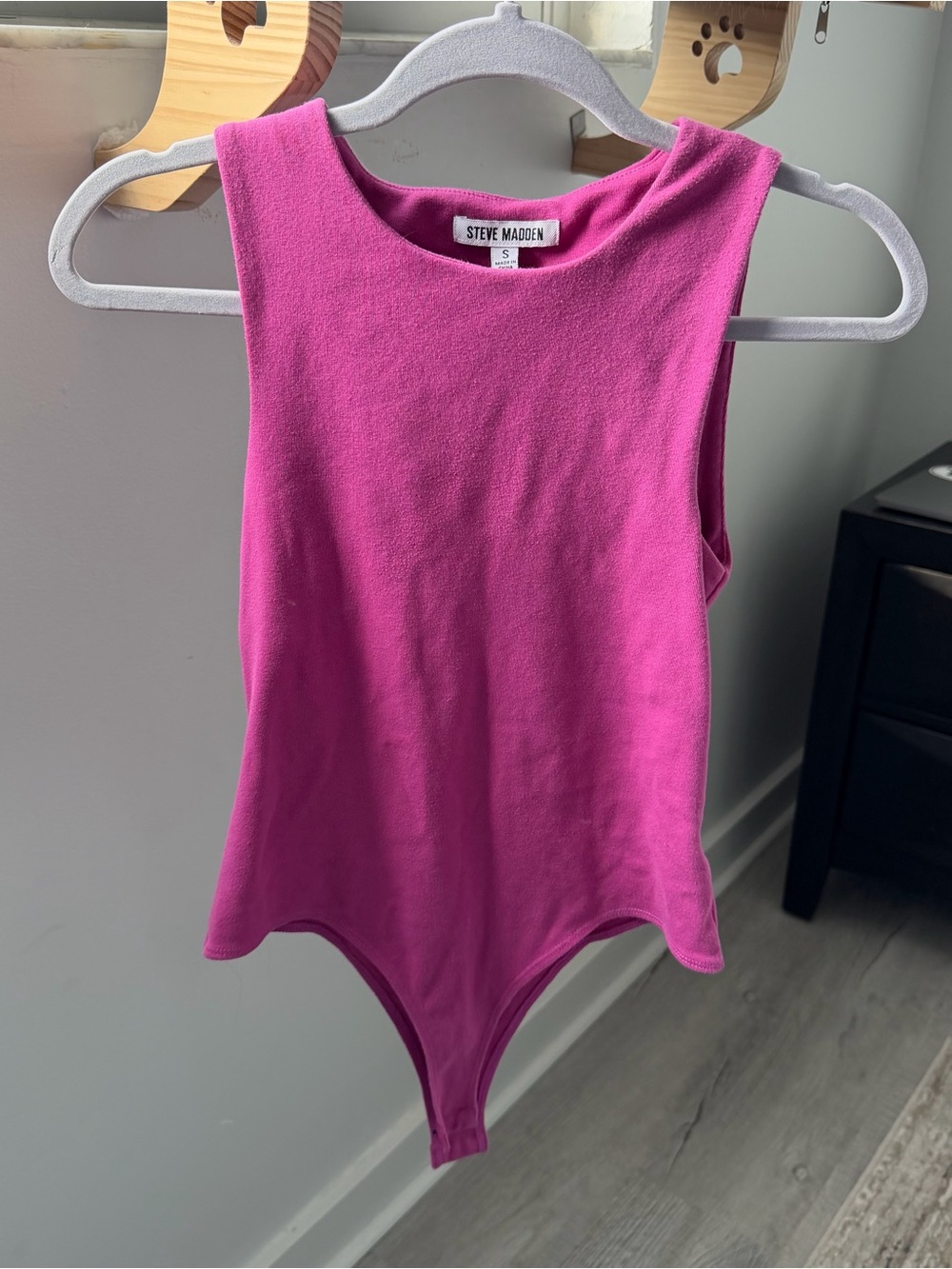 Steve Madden pink bodysuit